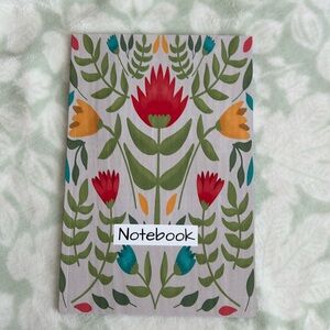 Floral notebook
